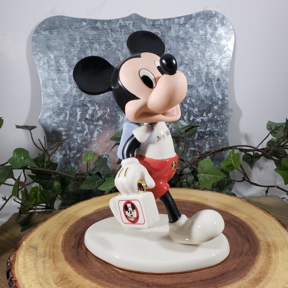 Lenox Mouseketeer Days with Mickey Accented with 24 Karat Gold COA by Lenox VP